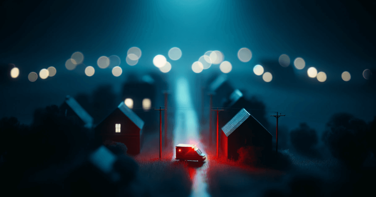 사이렌 소리에 잠기다